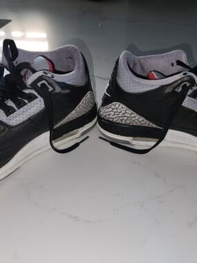 Nike Air Jordan 3 Retro OG 'Black Cement 5.5 Youth Hightops